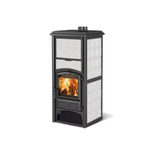 La Nordica Loriet S - 16.8kw Wood Burning Boiler Stove - White