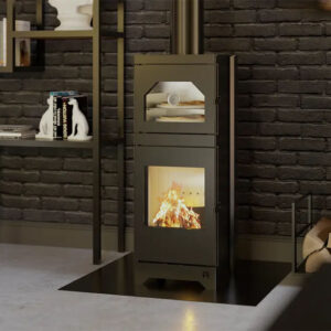 Hitze Lynx O - 6.5kw Wood Burning Stove With Oven