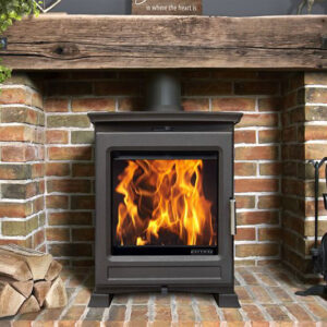 Portway Luxima Deluxe 5kw Defra Wood Burning Stove