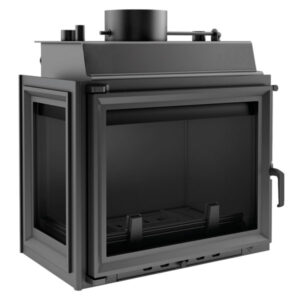 Kratki Maja 8kw Inset Boiler With Left Side Glass – MAJA/PW/BL/12/W