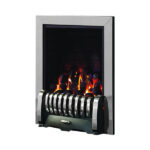 Pure Glow Media Inset Gas Fire - Chrome