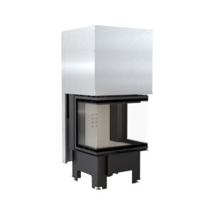 Kratki NBC 9kw Inset Wood Burning Stove With Guillotine Door - NBC/600/400