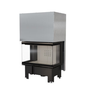 Kratki NBC 10kw Inset Wood Burning Stove With Guillotine Door - NBC/800/400