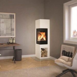 Nordpeis S-31A - 6kw Inset Wood Burning Stove With Odense Surround