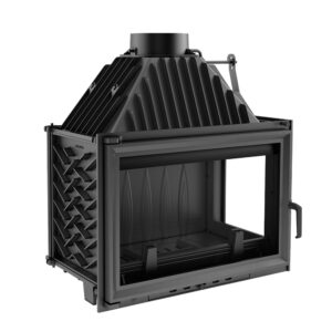 Kratki Oliwia 16kw Inset Wood Burning Stove With Right Side Glass - OLIWIA/P