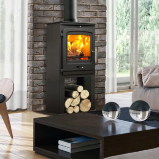 Portway 1 - 4.9kw Defra Multifuel Stove With High Legs