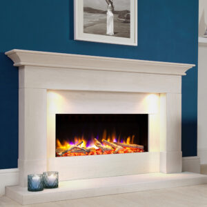 Celsi Ultiflame VR 58" Parada Elite Illumia Electric Limestone Suite