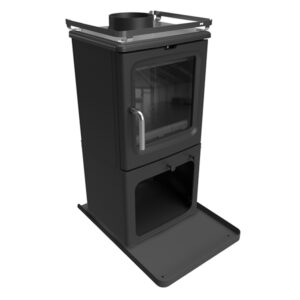 Saltfire Peanut 3 Marine Tall - 4.7kw Defra Wood Burning Stove