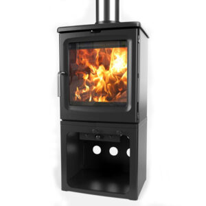 Saltfire Peanut 5 Tall - 5kw Defra Wood Burning Stove
