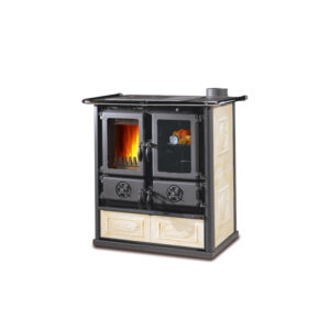 La Nordica Rosetta 5.0 - 7.9kw Wood Burning Cooker - Liberty Cream