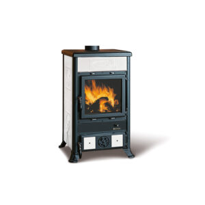 La Nordica Rosella R1 BII - 8.8kw Wood Burning Stove - White Infinity