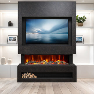 Celsi Electriflame VR S-1250 Media Wall Suite - Cupria Slate