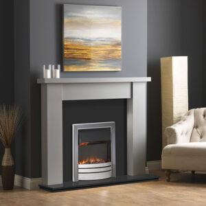 Pure Glow Stanford 54" Grey Oak Surround