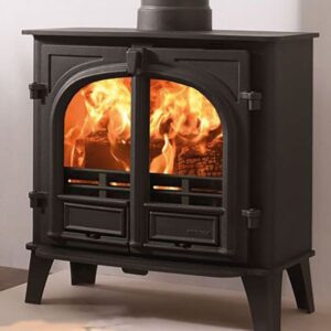 Stovax Stockton 5 Wide - 5kw Defra Double Door Multifuel Stove