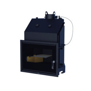Bronpi Tecno Hydrobronpi Vision 21kw Wood Burning Inset Boiler Stove
