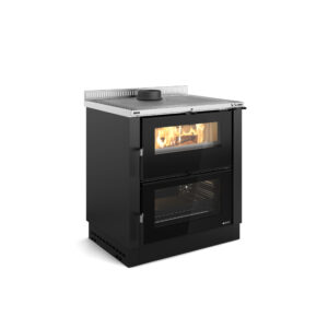 La Nordica Verona XXL - 7kw Wood Burning Cooker - Anthracite Black