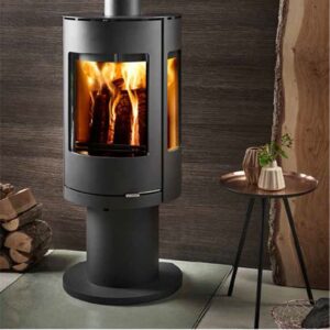 Westfire Uniq 37 7.2kw Pedestal Defra Convection Wood Burning Stove - With Closed Combustion