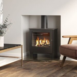 Mendip Woodland 2 - 6.5kw Natural Gas Stove - Balanced Flue