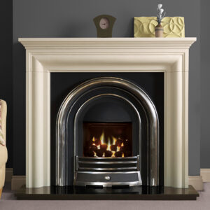 Pure Glow Wenlock 54" Aegean Limestone Surround