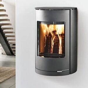 Westfire Uniq 36 7.2kw Wall Hung Defra Wood Burning Stove - With Closed Combustion