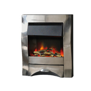 Pure Glow Zara Illusion Full Polished Inset Electric Fire - Log or Coal