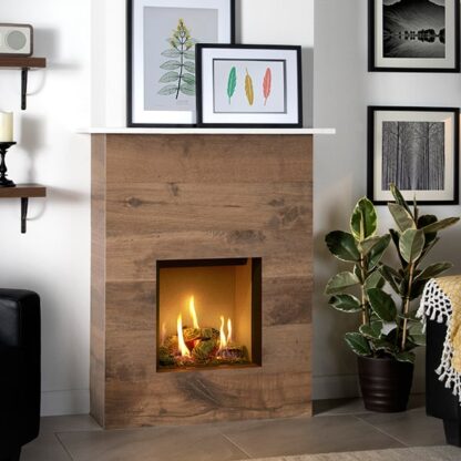 Gazco Riva2 400 - 3.8kw Gas Fire With Black Glass Lining & Conventional Flue - LPG - Image 3