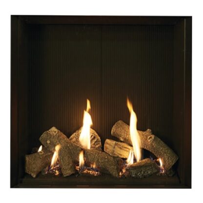 Gazco Riva2 400 - 3.8kw Gas Fire With Black Glass Lining & Conventional Flue - LPG - Image 4