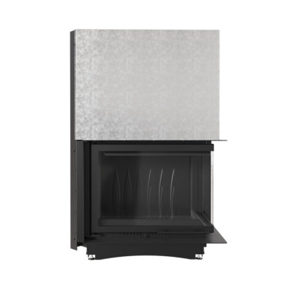 Kratki Amelia 21kw Inset Wood Burning Stove With Right Connected Side Glass & Guillotine Door - AMELIA/P/BS/G - Image 2