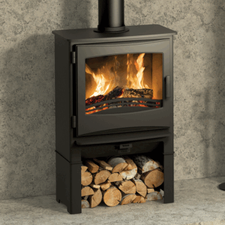 Broseley Evolution Ignite Widescreen 5kw Multifuel Stove With Log Store