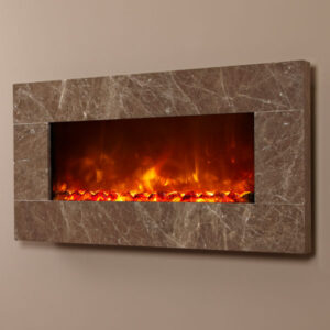Celsi Electriflame XD 1100 Prestige Brown 1.5kw Wall Mounted Electric Fire