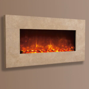Celsi Electriflame XD 1100 Travertine 1.5kw Wall Mounted Electric Fire