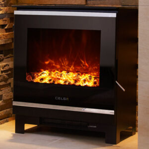 Celsi Electristove XD Glass 2 - 2kw Electric Stove