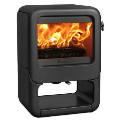 Dovre Rock 350 7kw Wood Burning Stove With Log Store