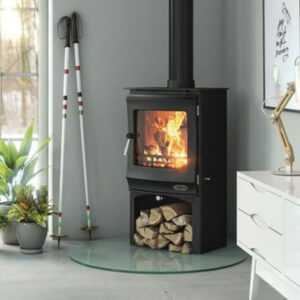 Henley Elcombe 5kw Defra Multifuel Stove - With Log Store