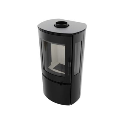 Kratki Falcon 9 10kw Wood Burning Stove With Side Glass - FALCON/VIEW - Image 3