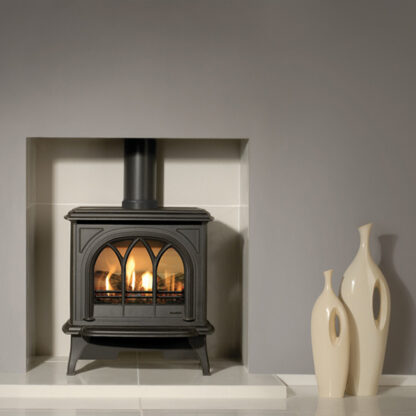 Gazco Huntingdon 30 - 3.8kw Balanced Gas Stove with Tracery Door - Image 2