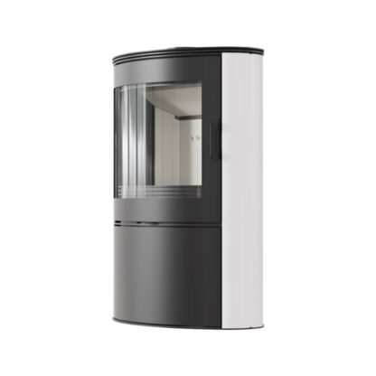Kratki Koza AB 10kw Wood Burning Stove (White Sides) - KOZA/AB/S/2/KAFEL/BIALA - Image 2