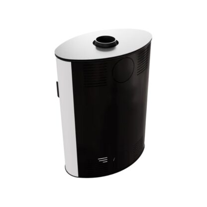 Kratki Koza AB 10kw Wood Burning Stove (White Sides) - KOZA/AB/S/2/KAFEL/BIALA - Image 4