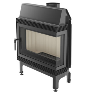 Kratki Blanka 11kw Inset Wood Burning Stove With Right Side Glass - BLANKA/670/570/P/BS