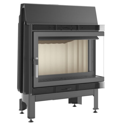 Kratki Blanka 11kw Inset Wood Burning Stove With Right Side Glass - BLANKA/670/570/P/BS - Image 2