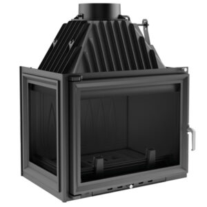 Kratki Zuzia 16kw Inset Wood Burning Stove With Left Side Glass - ZUZIA/L