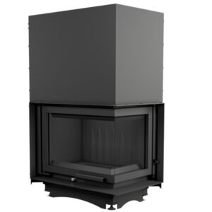 Kratki Maja 8kw Inset Wood Burning Stove With Right Side Glass & Guillotine Door - MAJA/P/BS/G