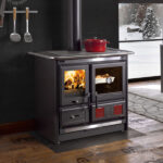 La Nordica Rosa L 8.1kw Wood Burning Cooker - Anthracite