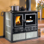 La Nordica Rosa XXL - Pietra 8.4kw Wood Burning Cooker - Natural Stone