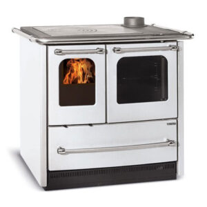 La Nordica Sovrana Easy Evo 2.0 7.5kw Wood Burning Cooker - White