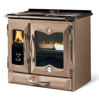 La Nordica Suprema 4.0 9.0kw Wood Burning Cooker - Tortora