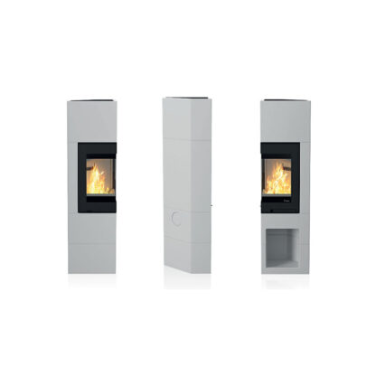 Nordpeis S-31A - 6kw Inset Wood Burning Stove With Odense Surround - Image 3