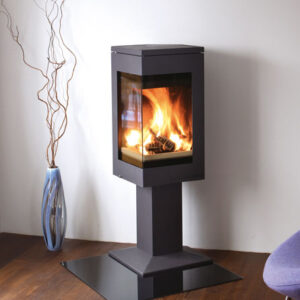 Nordpeis Quadro 1 - 6.2kw Wood Burning Stove