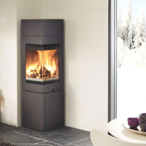 Nordpeis Quadro 2T - 6.2kw Wood Burning Stove