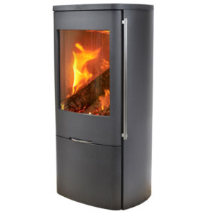 PRE ORDER 7 MONTH LEAD TIME - Jydepejsen Senza Steel 5kw Defra Wood Burning Stove